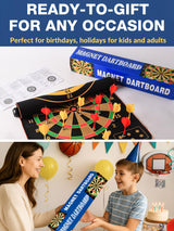 BATURU Magnetic Dart Board for Kids & Teen Boys, Dart Game