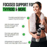 VitaRaw Organic Irish Sea Moss Capsules 2400 mg - Burdock Root and Bladderwrack Powder Real Seamoss Pills for Immune Support, Joint and Gut Health Help - Raw Sea Moss Advanced Herbal Supplement