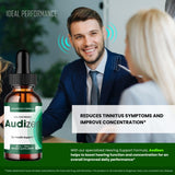 Audizen Tinnitus Drops, Official Audizen Tinnitus Relief for Ringing Ears, Advanced Ear Health Support Supplement Liquid Drops All Natural for Healthy Ringing Ear, Audi Zen Droppers Reviews (5 Pack)