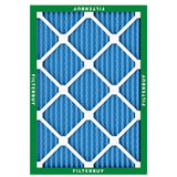 Filterbuy 14x20x1 Air Filter MERV 13 Optimal Smoke & Allergy Defense (6-Pack), Electrostatic Pleated HVAC AC Furnace Filters Replacement (Actual Size: 13.50 x 19.50 x 0.75)