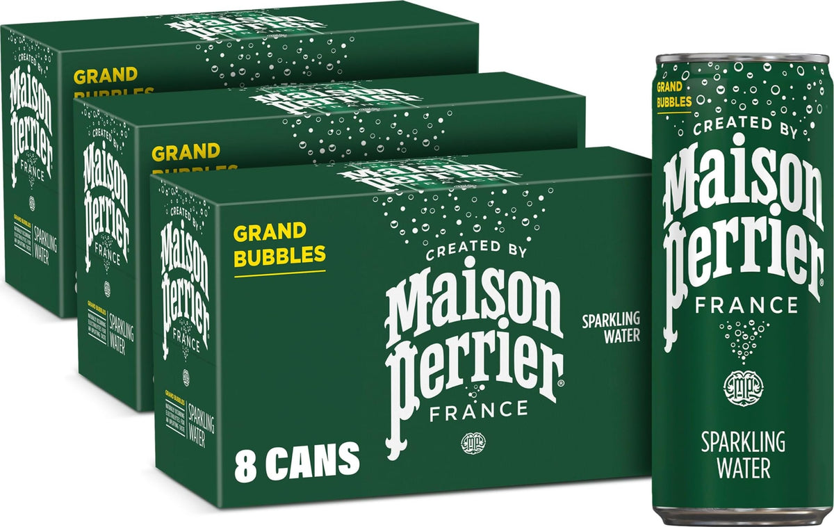Maison Perrier Sparkling Water, 11.15 Oz, 24 Pack