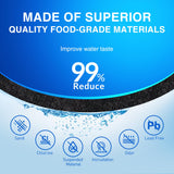 STAHOMILY EDR1RXD1 Water Filter Replacement for Whirlpool, Everydrop Filter 1, W10295370a, WHR1RXD1, KAD1RXD1, Compatible with Kenmore 46-9930, 46-9081, 3 Pack