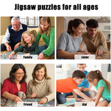 Custom Puzzle, Personalized Puzzle from Photos, Customized Puzzle 120/200/300/500/1000/1500 Pieces for Family, Christmas, Pet, Birthday, Wedding Gift