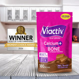 Viactiv Calcium + Vitamin D Supplement Soft, 180 Count, Milk Chocolate