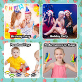 ailixinda 24 Pcs Wrist Band Jingle Bells,12 Colors Band Wrist Bells Ankle Bells,Adjustable Musical Hand Bells Jingle Bell Bracelets for Kids,Rhythm Instrument Percussion Christmas Party Favors