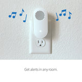Arlo Chime 2 with Built-in Siren, Audible Alerts & Customizable Melodies – Wi-Fi Enabled, Compatible with Doorbell & Security Cameras (Renewed)