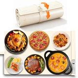 Warming Mat for Food | Max Temp 248℉,Electric Warming Tray with Timer and 8-Level Adjustable,Fast Full-Surface Food Heating Mat with Child Lock,Roll-Up & Portable Silicone Food Warmer for Buffet Party