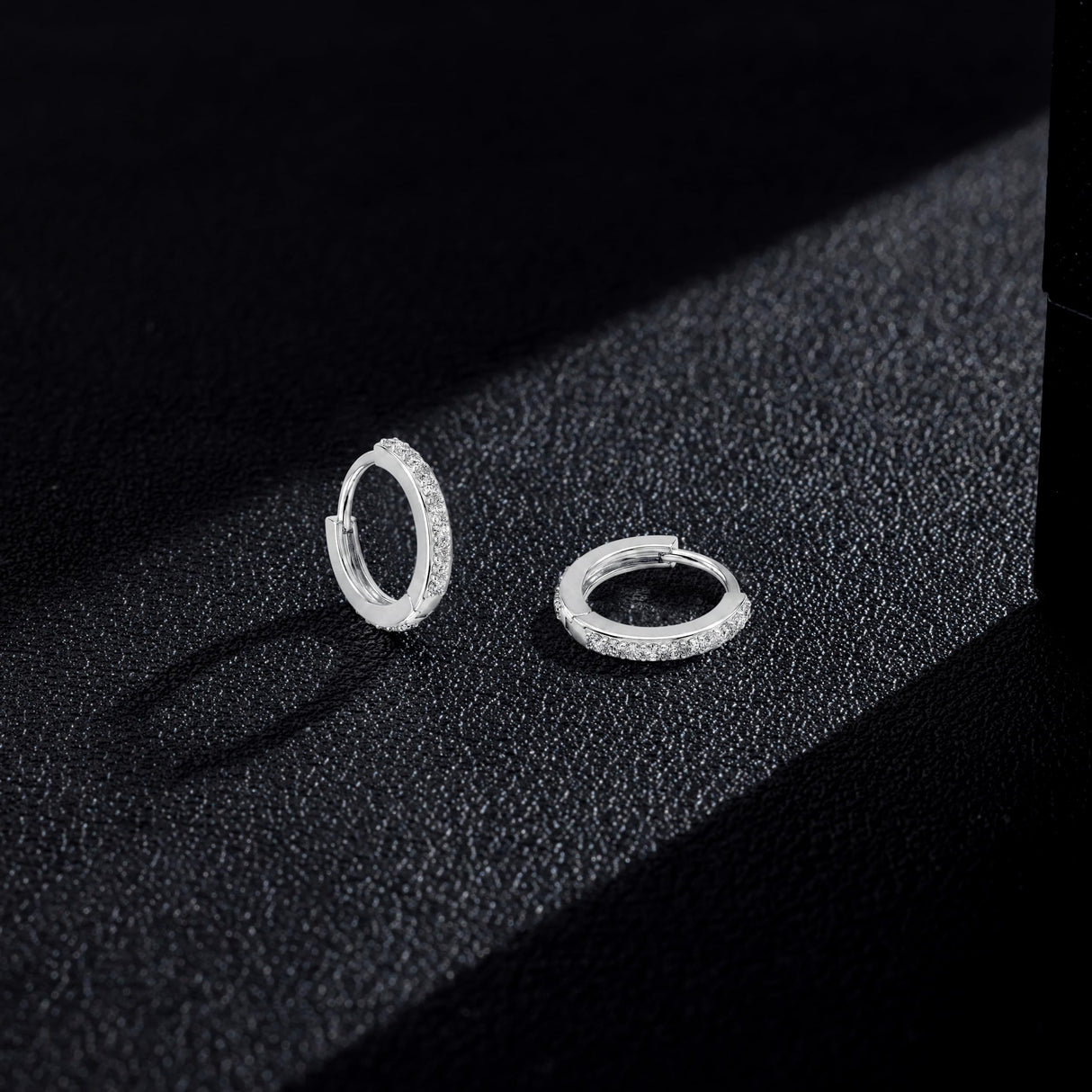 Carffordo 925 Sterling Silver Hoop Earrings for Women Small Huggie Earrings