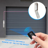 Garage Door Opener Keypad with 2 Garage Door Opener Remote for Liftmaster Chamberlain Craftsman Remote Keypad 877MAX 893LM 893Max 971LM 371LM, Purple Yellow Red Orange Learn Button