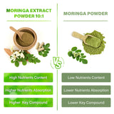 Moringa Capsules| 300 Capsules| Moringa Oleifera| 10,000mg| 100% Pure & Natural| Non-GMO and Gluten Free Supplement | Complete Green Superfood | Moringa Leaf Extract Powder