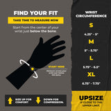 CopperJoint Compression Wrist Sleeve – Copper Hand Brace, Copper Wrist Compression Sleeve, Weight Lifting Wrist Support Brace, Hand Support for Sore Muscles, Yoga, Bowling, Sports - 1 Pair XL