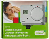 ESI - Energy Saving Innovation Controls ESCTDEB ESI Controls Electronic Dual Cylinder Thermostat, White