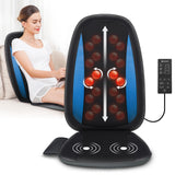 COMFIER Back Massager with Heat,Deep Tissue Kneading Massage Seat Cushion, Shiatsu Chair Pad for Neck for Home or Office use, Gift