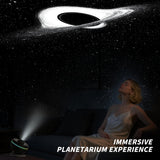 Ainael Galaxy Projector, Star Projector Home Planetarium Space Ceiling Starry Sky Night Light with Light Strip, Meteor and Galaxy Projector for Kid Adult Bedroom Christmas Gift