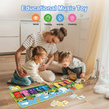 FOKI Floor Piano Mat, Baby & Toddler Toys for 1-3 Year Old Boys & Girls