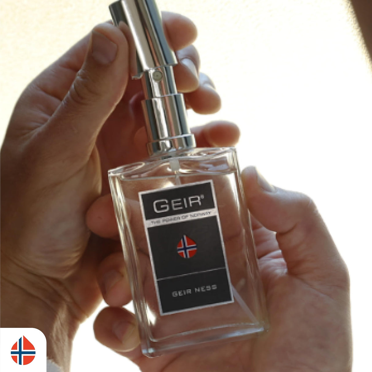 Geir Ness Geir Eau de Parfum Spray For Men - Long Lasting Fresh, Cool Scent