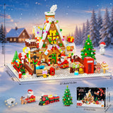 INSOON Advent Calendar 2026 Gingerbread House Mini Building Set with Lights