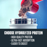 Dymatize ISO100 Hydrolyzed Protein Powder, 100% Whey Isolate Protein, 25g of Protein, 5.5g BCAAs, Gluten Free, Fast Absorbing, Easy Digesting, Gourmet Chocolate, 3 Pound (42 Servings)