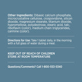 Ocuvite Bausch + Lomb Vitamin & Mineral Supplement Tablets with Lutein, 120 Count Bottle