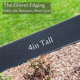 Landscape Edging 33FT, 4IN Tall Garden Edging Borders with 50pcs Stakes