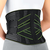 YAHA Back Brace for Lower Back Pain Relief for Women/Men with Lumbar Pad, Back Support Belt with 7 Stays for Heavy Lifting, Sedentariness, Breathable Lumbar Support for Herniated Disc, Sciatica - XL