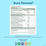 PURE SYNERGY Bone Renewal | Bioavailable Calcium with Cofactors | Natural, Vegan Supplement with Vitamin D3, K2, Magnesium, & Boron | for Lasting Bone Strength (150 Capsules)