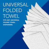 Scott Professional Universal Multifold Narrow Width Paper Towels, Bulk (37490), Absorbency Pockets, White 8.0"x9.4" Towel, Compressed, Compact (250 Sheets/Pack, 16 Packs/Case, 4,000 Sheet Total)