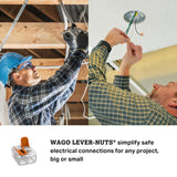Wago 221-412 Lever-Nuts 2 Conductor Compact Connectors 100 PK