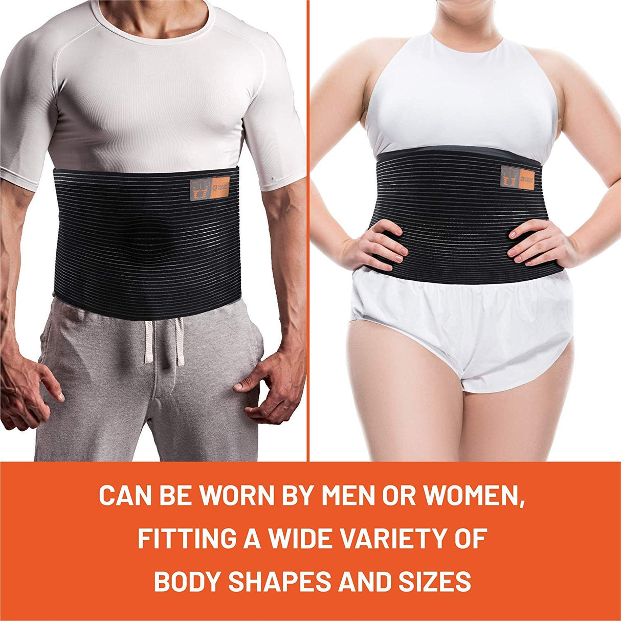 Everyday Medical Plus Size Umbilical Hernia Support Belt I Pain and Discomfort Relief from Umbilical, Navel, Ventral and Incisional Hernias I Hernia Binder for Big Men and Large Women I XXL/2XL