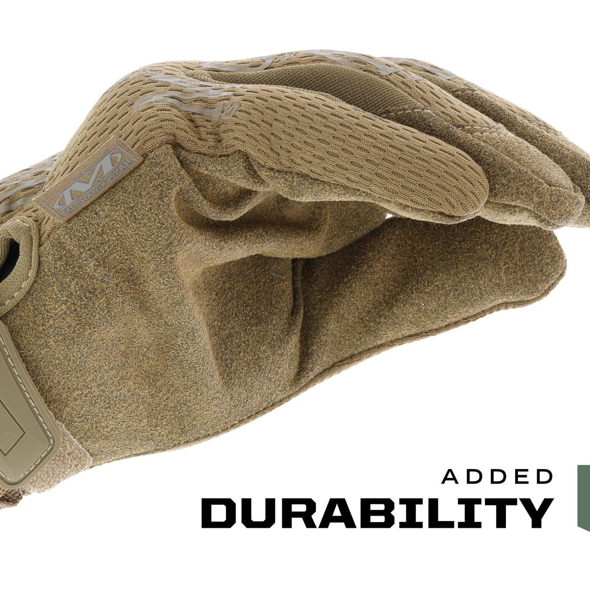 Mechanix Wear: The Original Coyote Tactical Work Gloves with Secure Fit, Flexible Grip for Multi-purpose Use, Durable Touchscreen Safety Gloves for Men (Large, Coyote Brown)