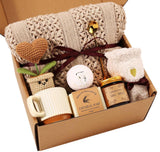 Uwingess Get Well Soon Gift Baskets for Women Self Care Gifts, Spa Care Package Inspirational Thinking of You Sympathy Gifts, Christmas Birthday Gift for Women Friends Mom Sister Grandma