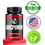 (3 Pack) Erecpower for Men Supplement Capsules, Erecpower Piills All Natural Ingredients, Erecpower Original Advanced Formula, Erecpower Vitamin Support, Ericpower Reviews, 180 Capsules for 3 Months