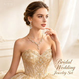 Kamirola Tiaras and Crowns for Women,3-pack Tiaras Earrings Necklace