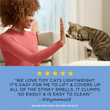Purina Tidy Cats Lightweight Clumping Multi-Cat Litter, 17 lb Box