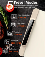 Warming Mat for Food,Food Warming Mat,Electric Warming Tray with 10 Temp-Settings,10H Timer,Portable Food Warmer for Parties,Buffets,Family Gatherings,Holiday,Child Lock (Beige, 26 * 15 Inch)