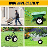 MZREXN 4.80/4.00-8" Wheelbarrow Tires, 16" Flat Free Tire and Wheel