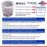 MirOil L106 Fry Powder Oil Stabilizer and Filter Aid, Deep Fryer Cooking Oil Saver, Removes Fryer Grease Contaminants & Carbon Deposits, Helps Save Grease, 2 x 4 Gallons of L104 (8Gallons) Fry Powder