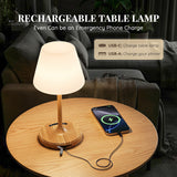 Shower Lamp Waterproof Bathroom Lamp for Inside Shower Bathtub, Rechargeable Cordless Table Lamp with 4000mah Battery, Touch Dimmable Light, Small Relaxing Spa Night Lamp for Bathroom, Kitchen, Desk