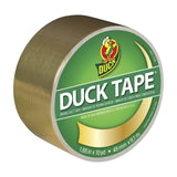 Duck 280748 Duct Tape Single Roll, 1.88 Inches x 10 Yards, Metallic Gold