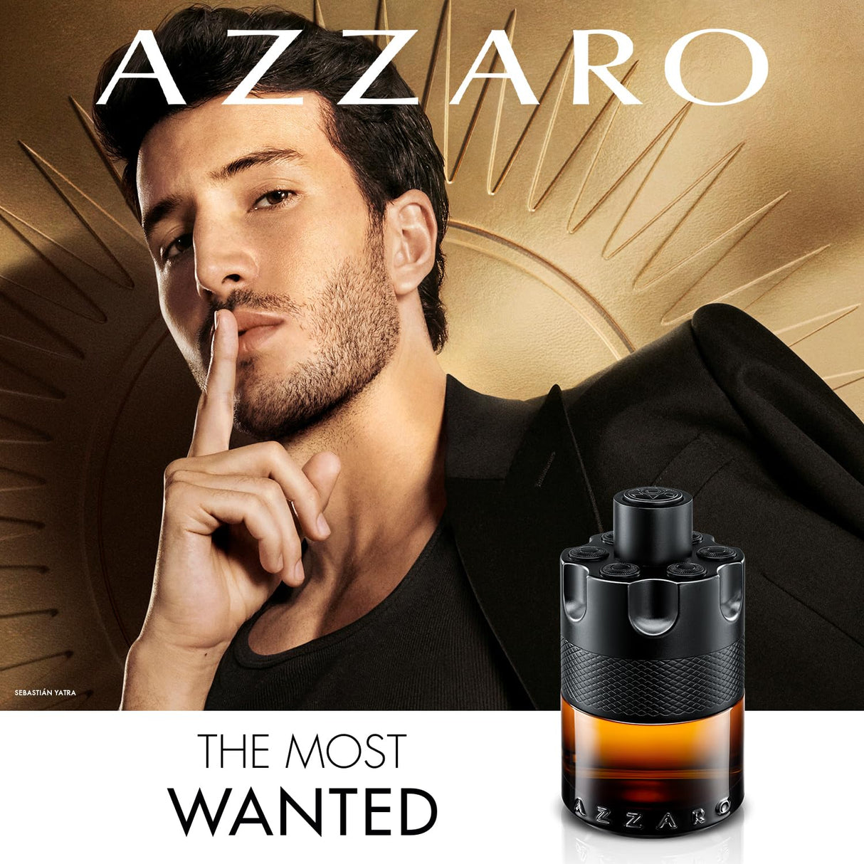 Azzaro The Most Wanted Parfum - Intense Mens Cologne - Spicy & Sensual Fragrance for Date - Lasting Wear - Irresistible Luxury Perfumes for Men, 3.3 Fl. Oz