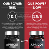 AMALTH Apricot Extract Supplement Capsules (25:1) 120 Capsules 500mg per Capsule, 1000 mg Servings (Pack of 1) (Herbal, Vegan, Non-GMO and Gluten Free)