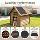 WECOOL Solar Exhaust Fan, 15W Dual Exhaust & Intake Ventilation Fan, Quiet Waterproof with Safe Grille for Chicken Coop, Greenhouse, Shed, Dog House, No Assembly Required
