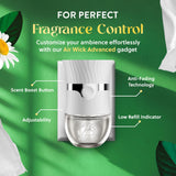 Air Wick Plug in Scented Oil Refill, 10ct, Fresh Linen, Air Freshener, Essential Oils, Eco Friendly Pack