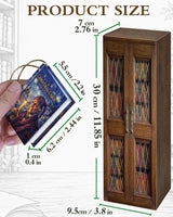 Mini Book Advent Calendar 2026 for Book Lovers, Christmas Tree Decor Books
