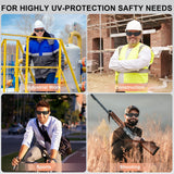 Hoqiwild ANSI Z87.1 Tinted Safety Glasses Bulk 36 pack, Safety Sunglasses for men and women, Scratch & Impact Resistant UV protection sunglasses for Construction, Outdoor Sports & Work