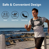 ZUETK Weighted Vest, 6lb/8lb/12lb/16lb/20lb/25lb/30lb Weight Vest with Reflective Stripe, Weighted Vest for Men Women Workout Equipment for Strength Training, Running, Jogging, Fitness, Weight Loss