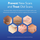 ScarAway Silicone Scar Gel, Helps Improve Size, Color & Texture of Hypertrophic & Keloid Scars from Injury, Burns & Surgery, Water Resistant, 20g (0.7 Oz)