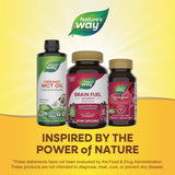 Nature's Way Brain Fuel, Supports Memory and Concentration*, Clinically Studied Cognigrape®, 60 Gummies, Grape Flavored