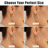 Gacimy Silver Criss Cross Hoop Earrings for Women, 25MM Small Hoops
