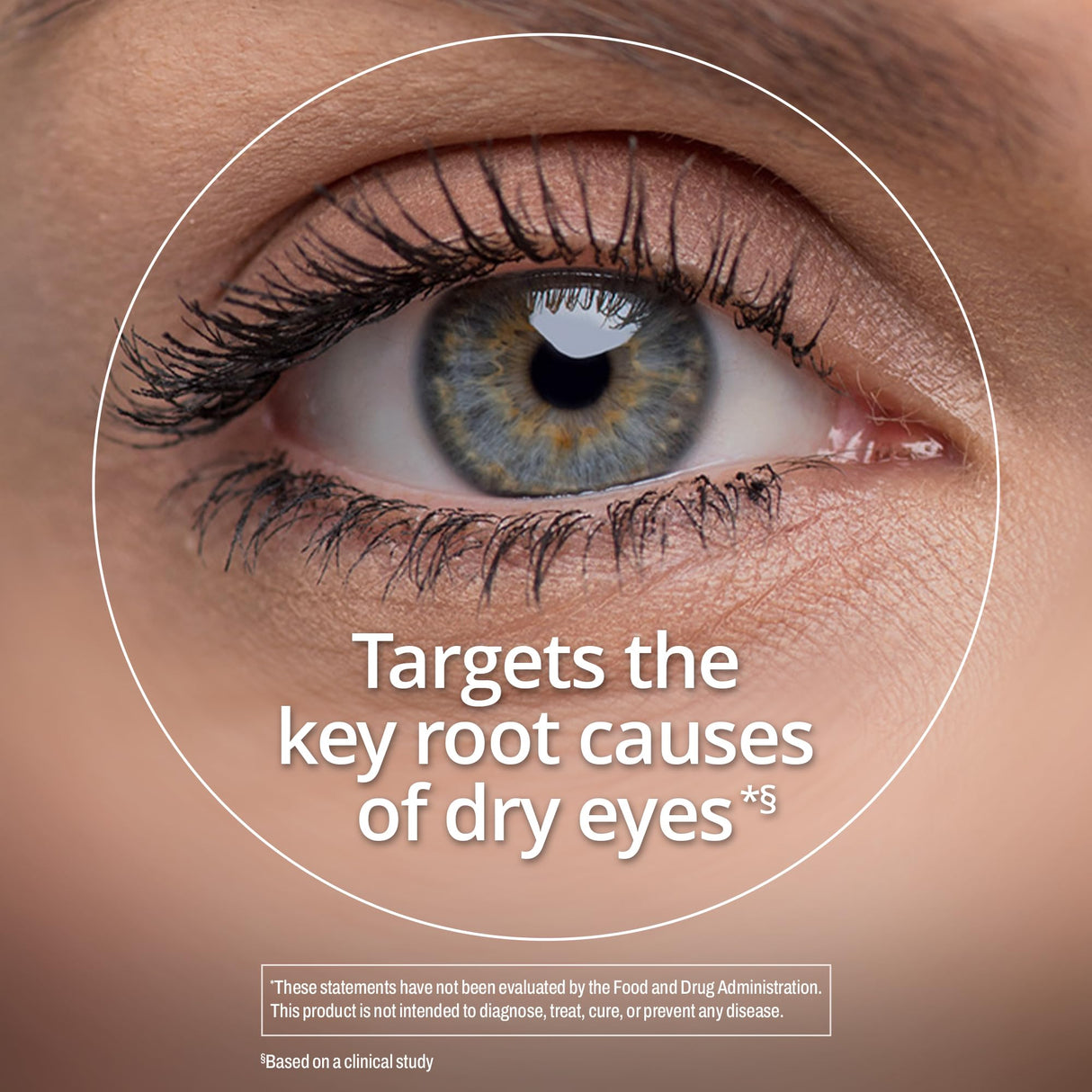 BLINK NutriTears Clinically Proven Supplement for Dry Eyes, 50 Softgels, Eye Care Supplement to Hydrate Eyes from Within for Long Lasting Relief You Can Feel